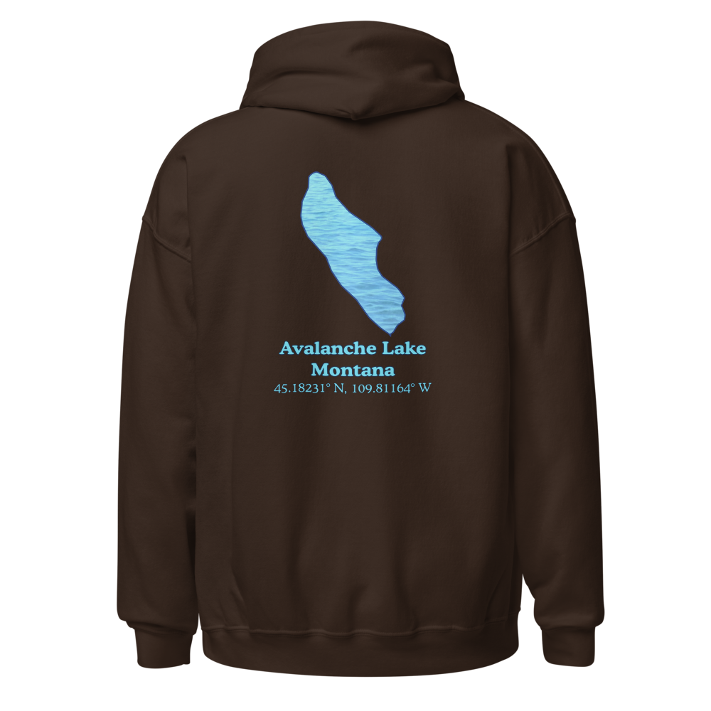 Avalanche Lake Unisex Pullover Hoodie