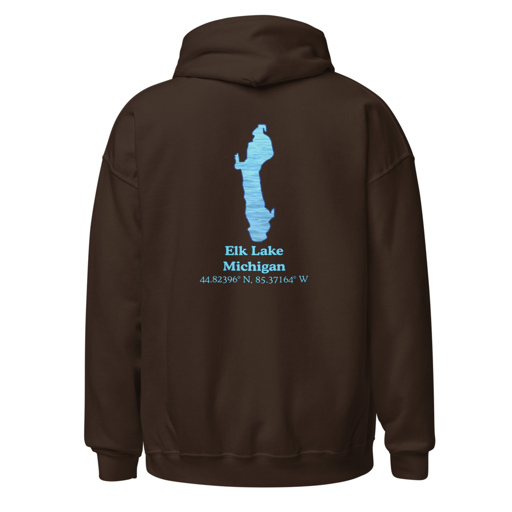 Elk Lake Unisex Pullover Hoodie
