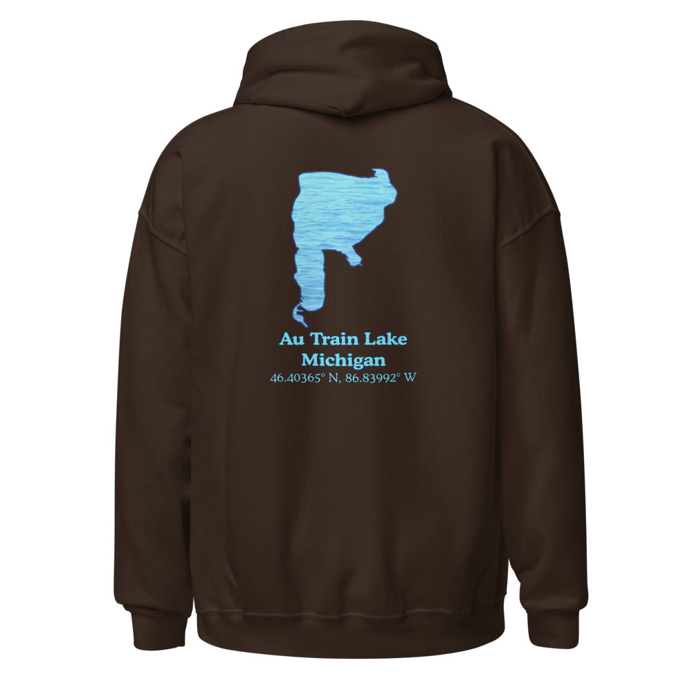 Au Train Lake Unisex Pullover Hoodie