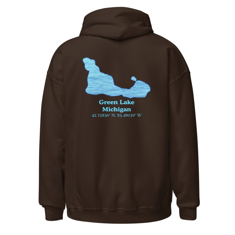 Green Lake Unisex Pullover Hoodie