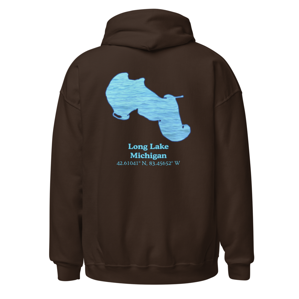 Long Lake Unisex Pullover Hoodie