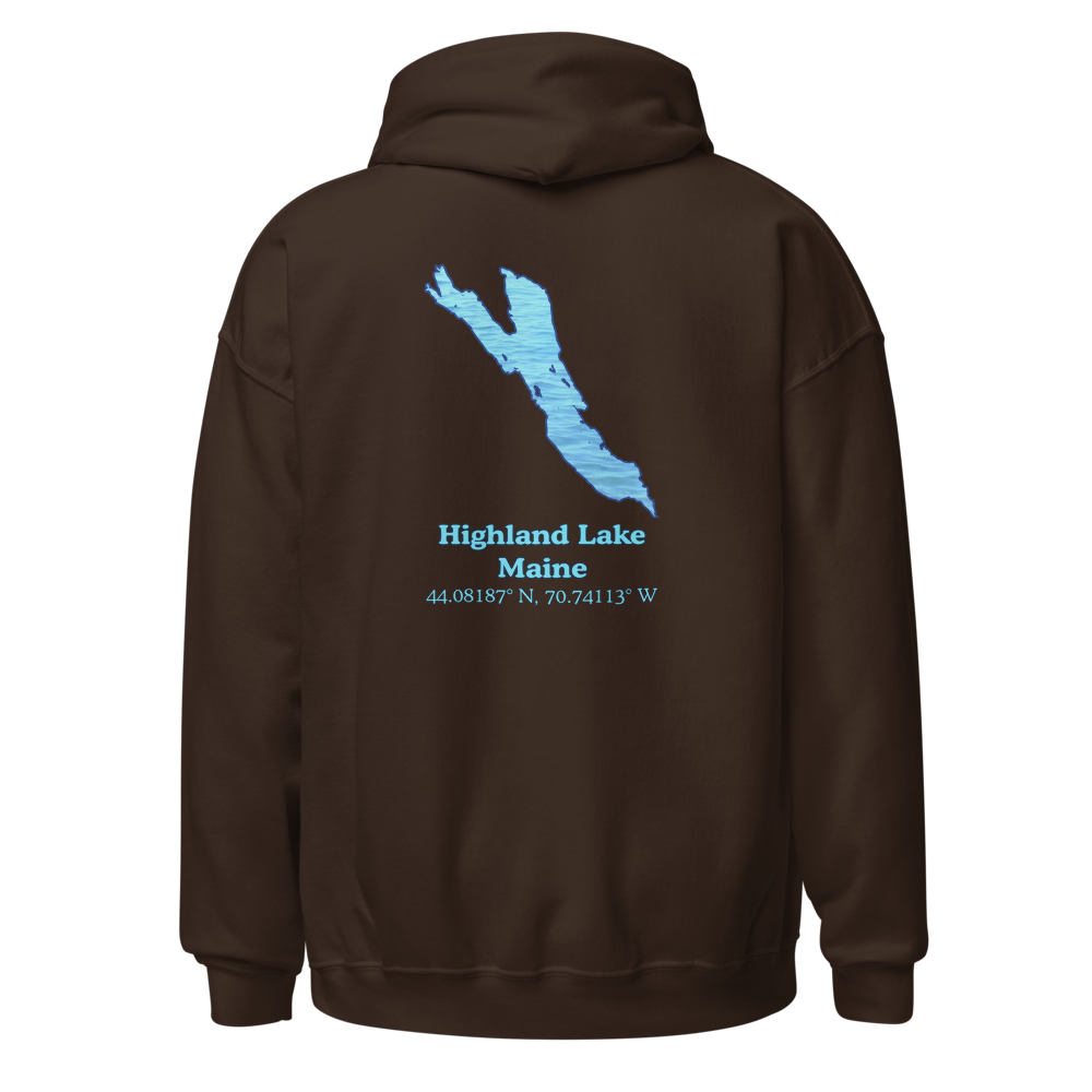 Highland Lake Unisex Pullover Hoodie
