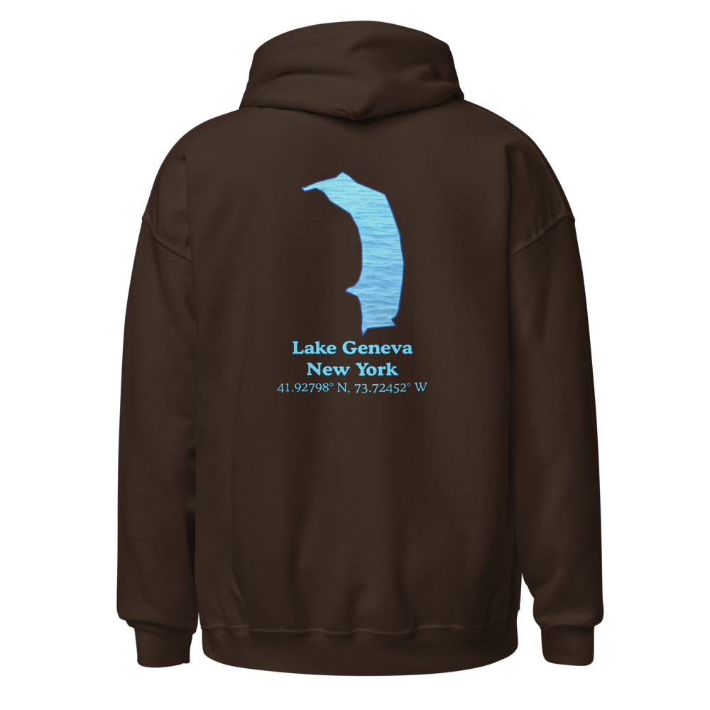 Lake Geneva Unisex Pullover Hoodie