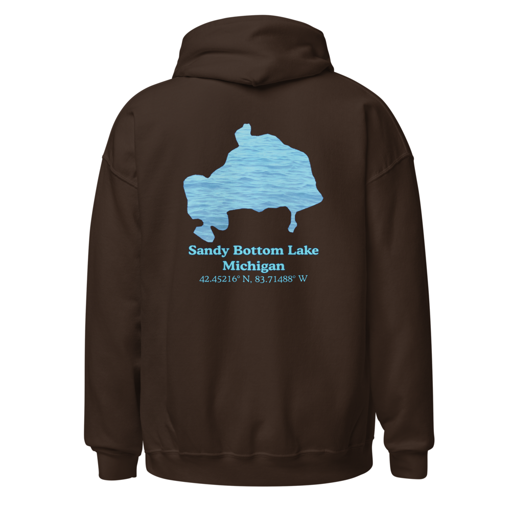 Sandy Bottom Lake Unisex Pullover Hoodie