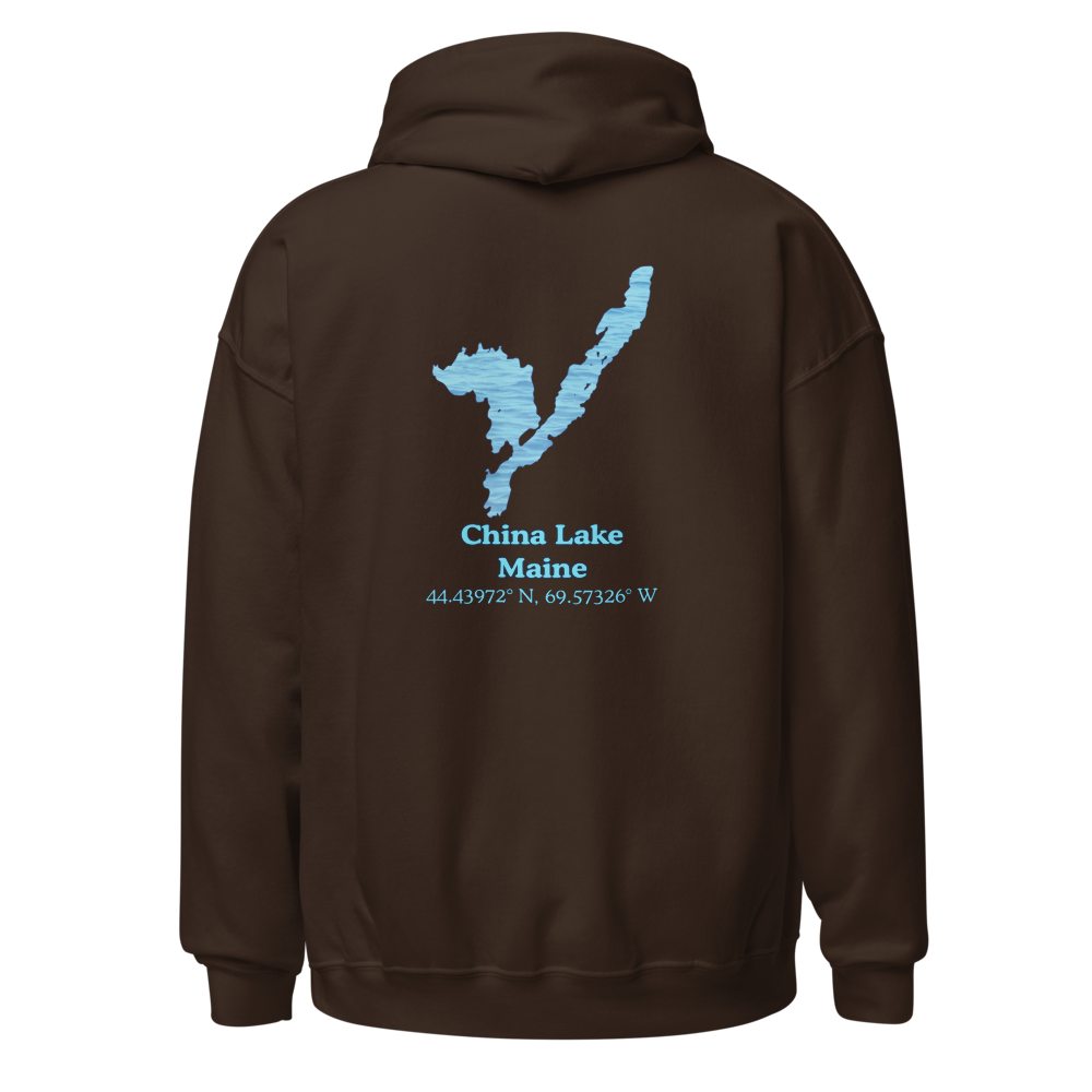 China Lake Unisex Pullover Hoodie