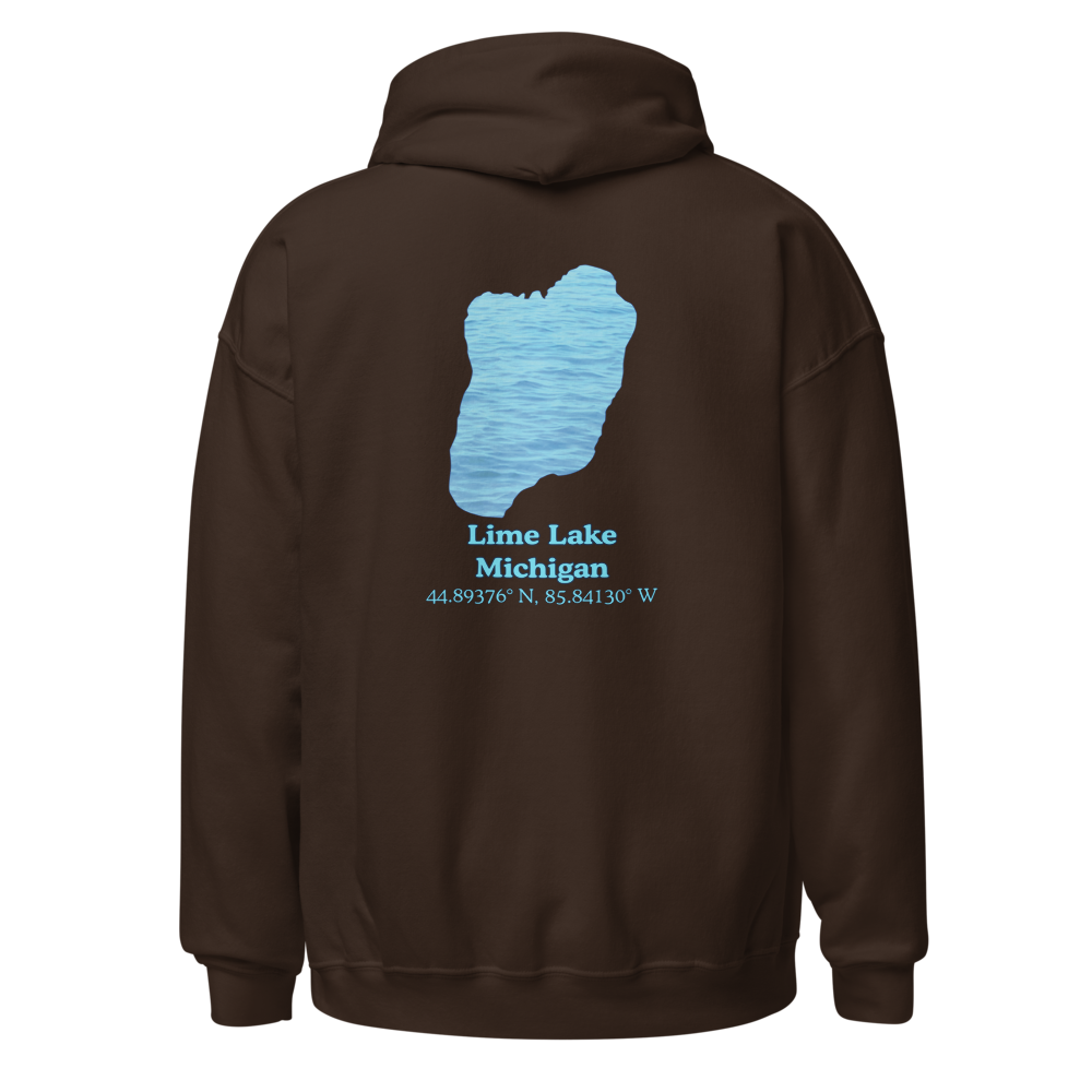 Lime Lake Unisex Pullover Hoodie