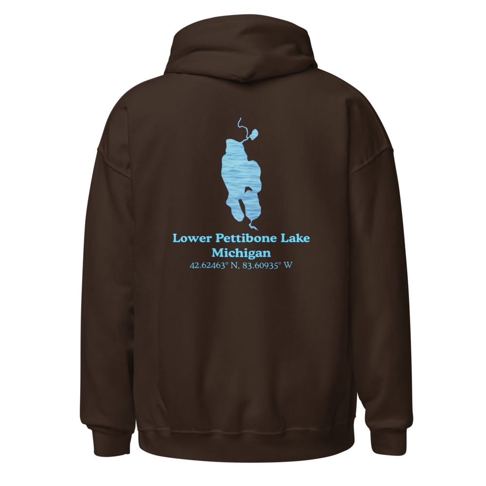 Lower Pettibone Lake Unisex Pullover Hoodie