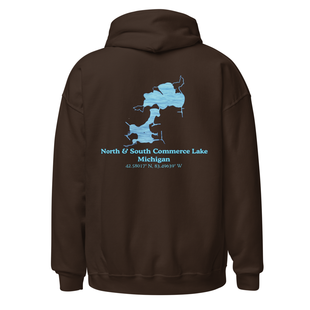 North & South Commerce Lake Unisex Pullover Hoodie