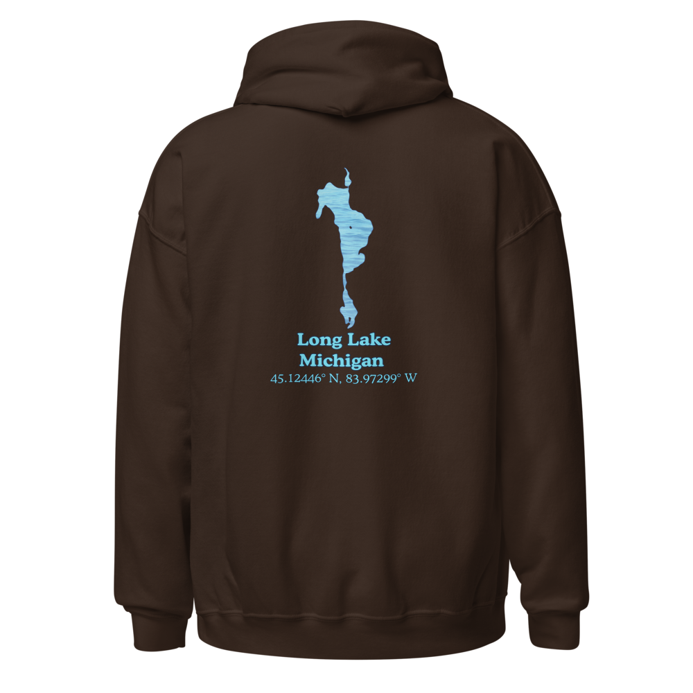 Long Lake Unisex Pullover Hoodie