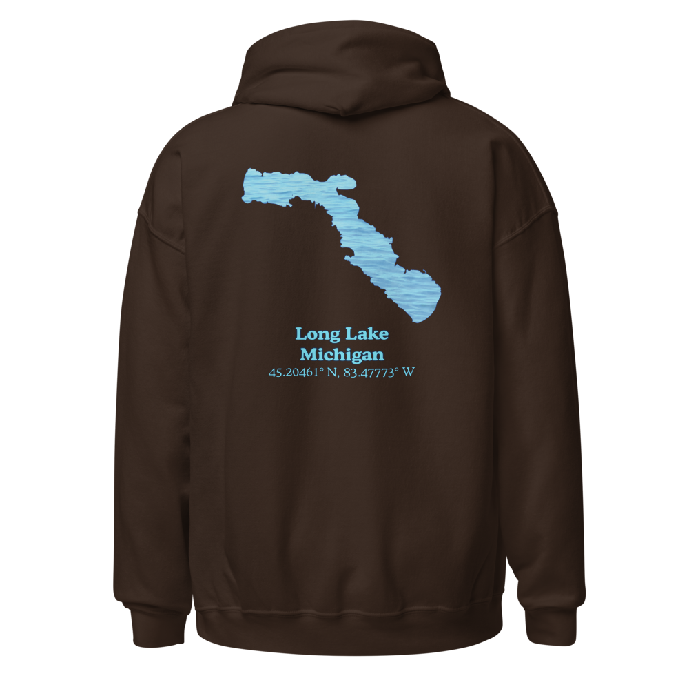 Long Lake Unisex Pullover Hoodie
