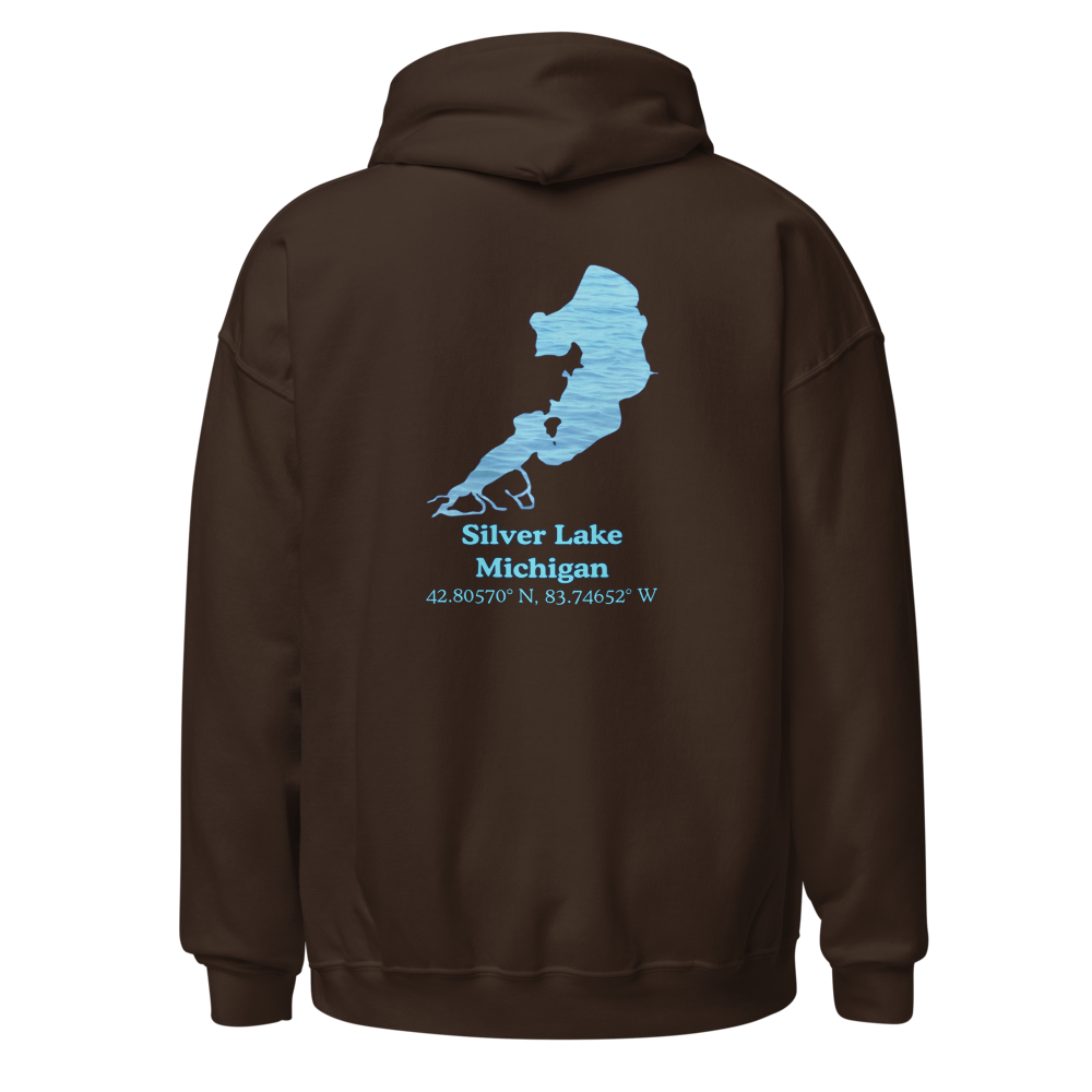 Silver Lake Unisex Pullover Hoodie