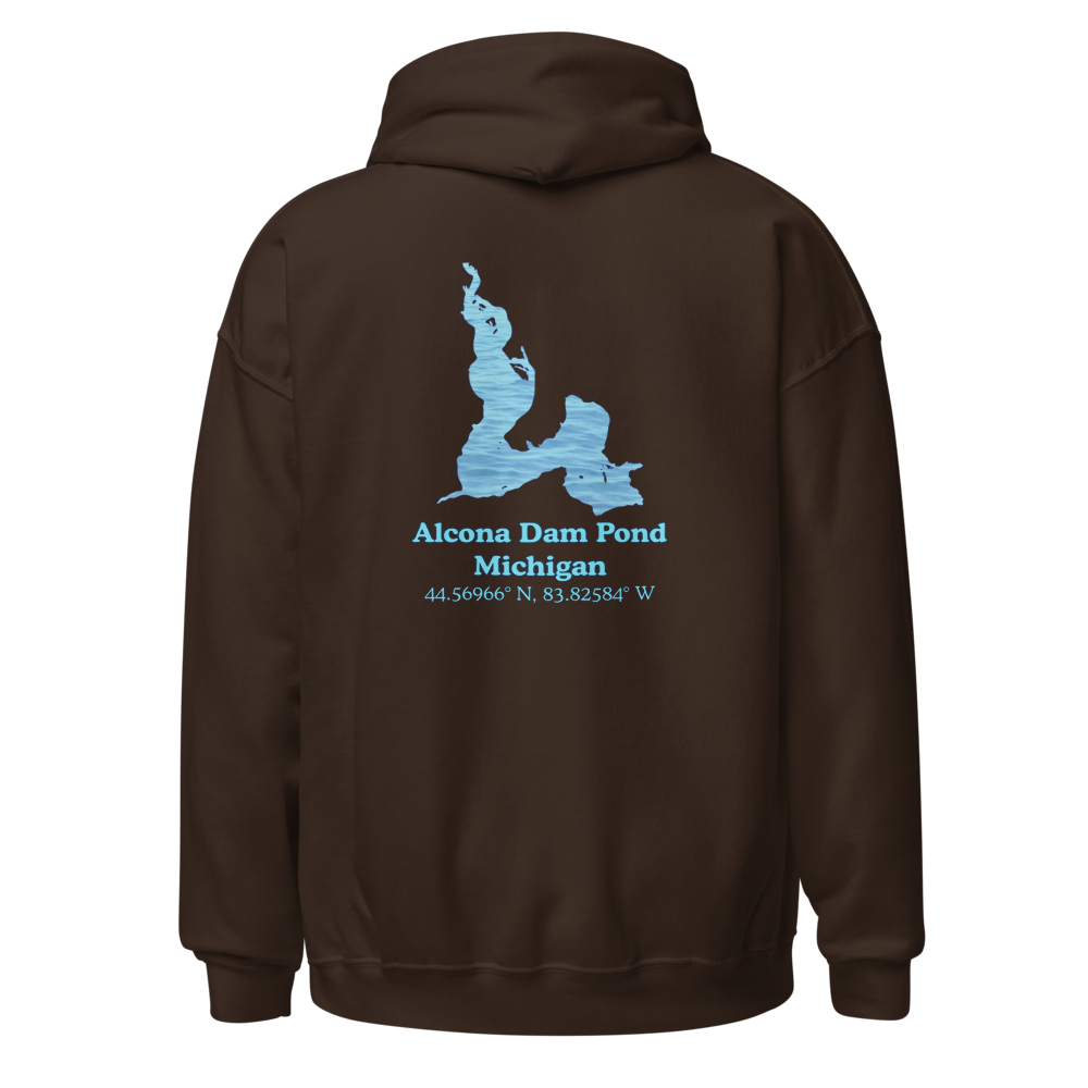 Alcona Dam Pond Unisex Pullover Hoodie