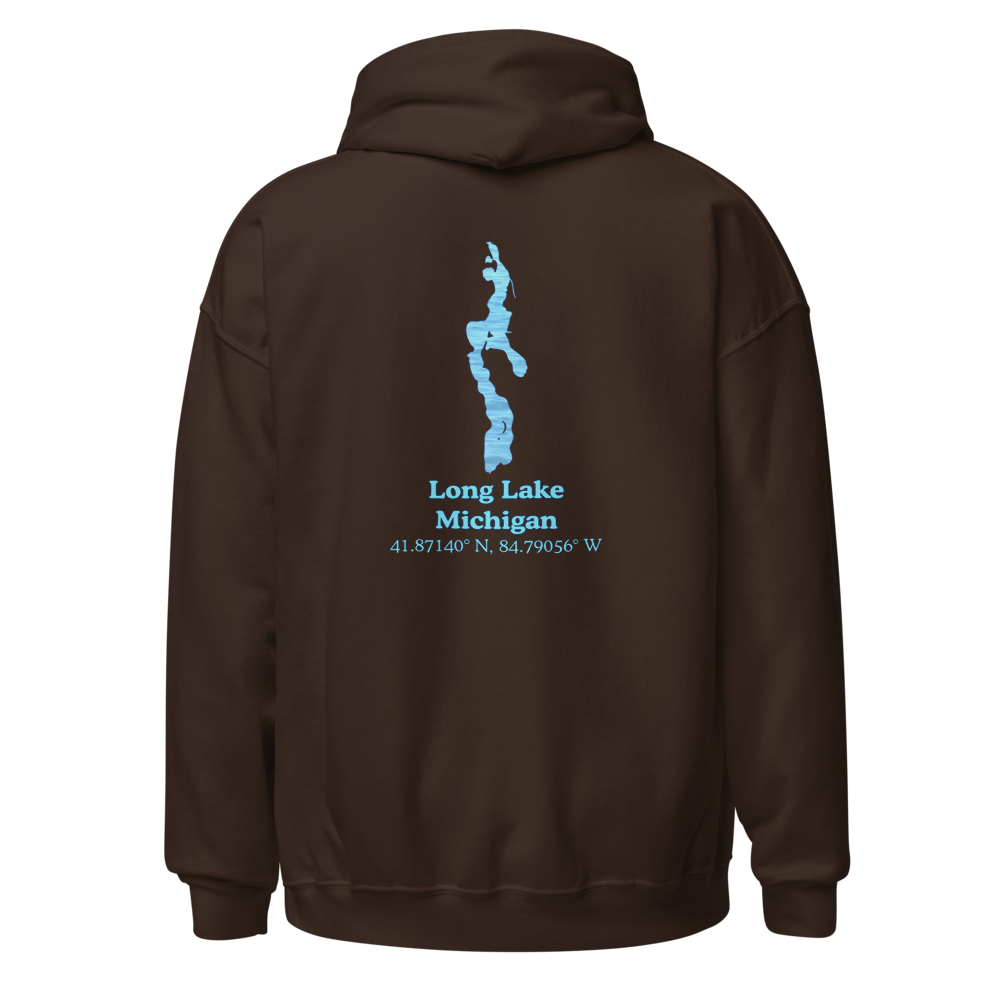 Long Lake Unisex Pullover Hoodie