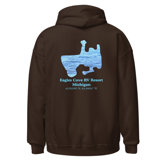 Eagles Cove RV Resort Unisex Pullover Hoodie
