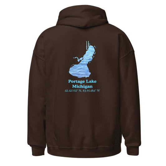 Portage Lake Unisex Pullover Hoodie