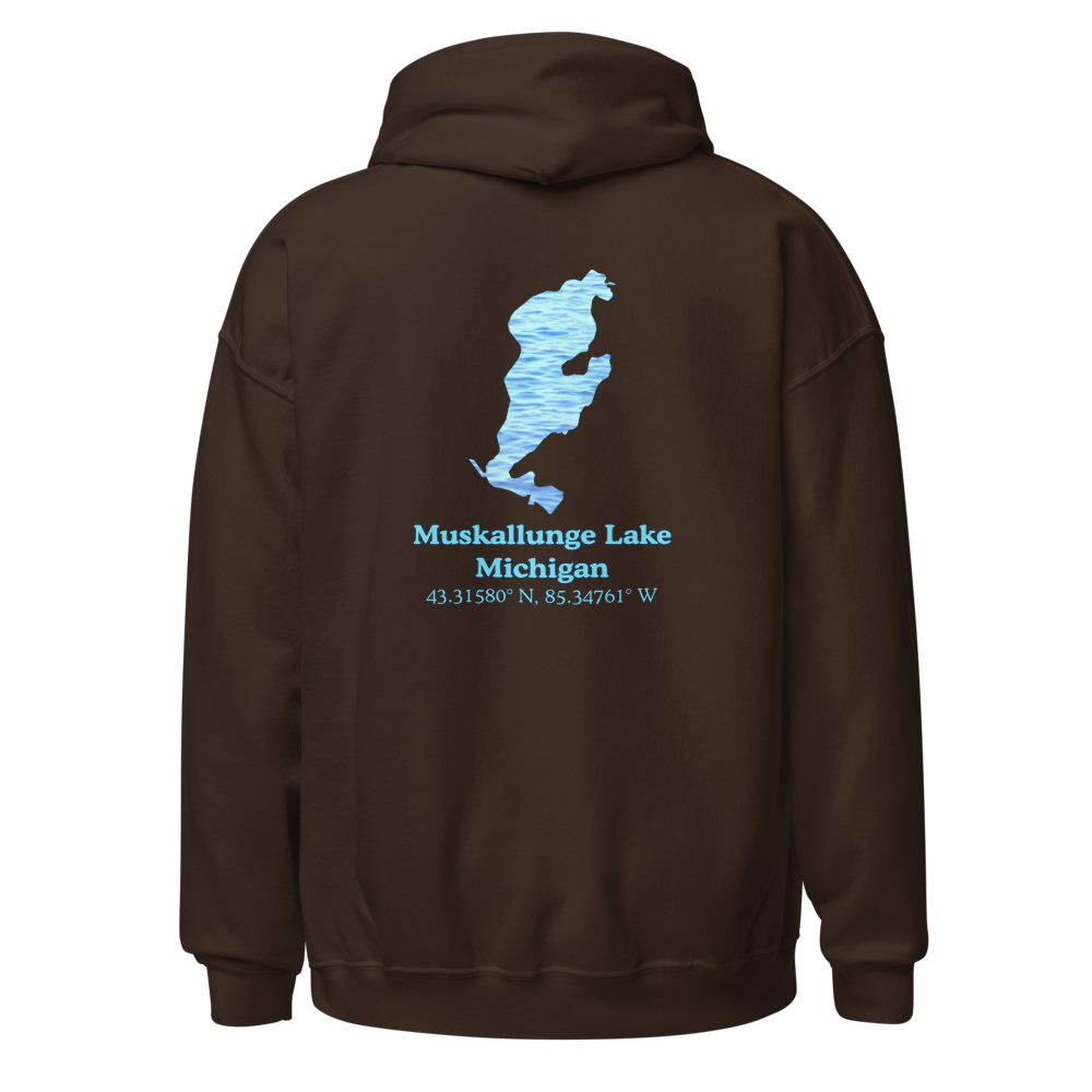 Muskallunge Lake Unisex Pullover Hoodie