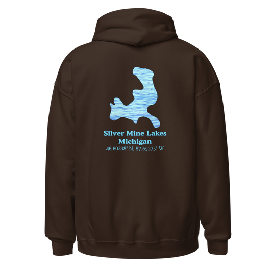 Silver Mine Lakes Unisex Pullover Hoodie