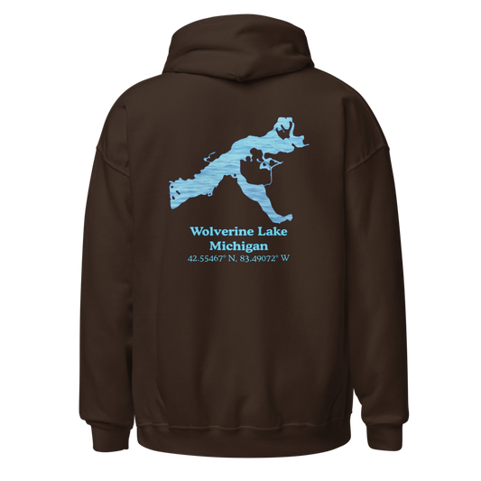 Wolverine Lake Unisex Pullover Hoodie