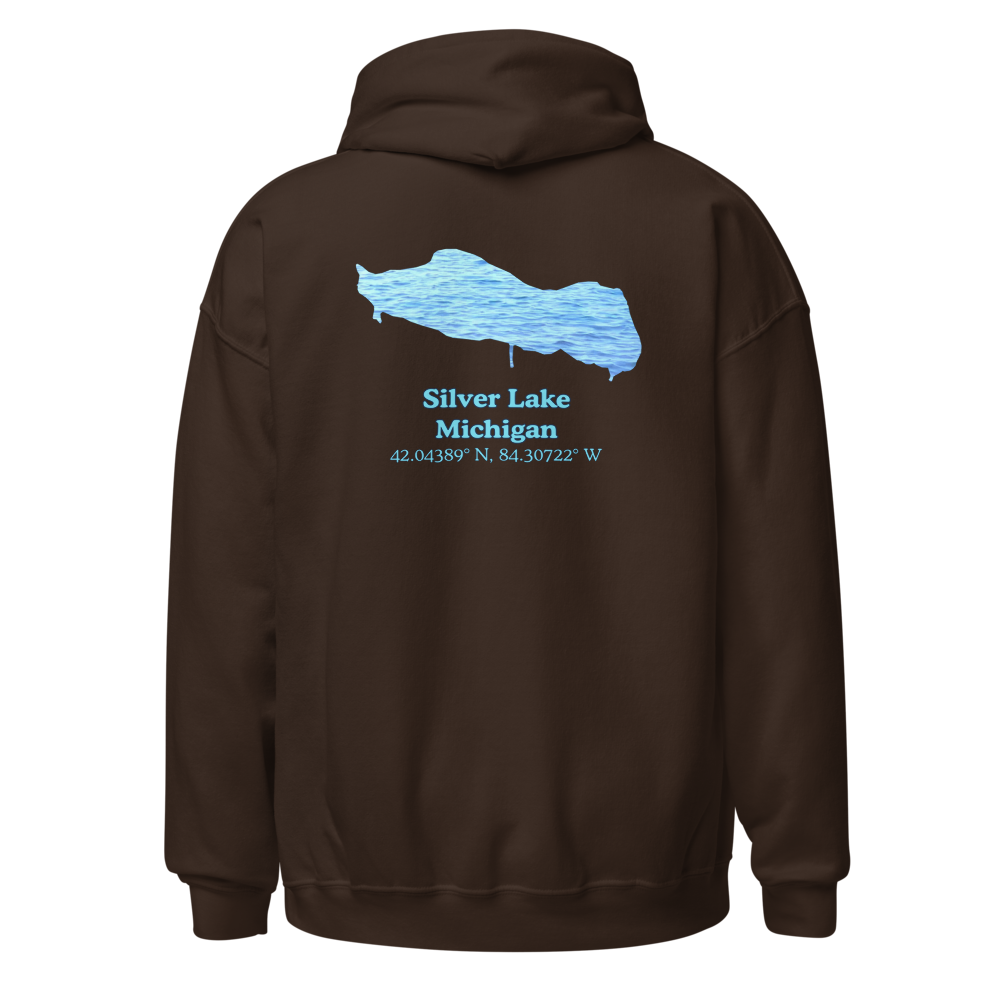 Silver Lake Unisex Pullover Hoodie
