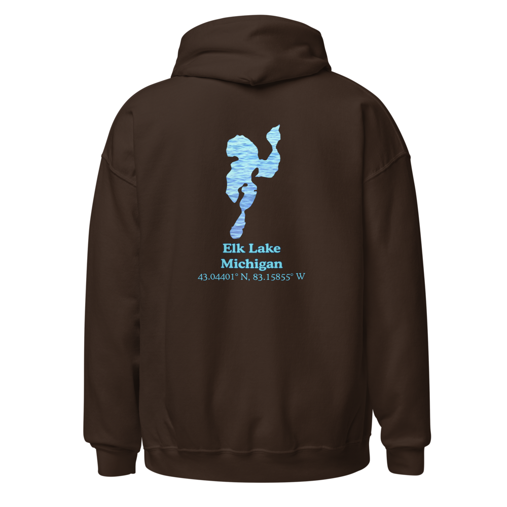 Elk Lake Unisex Pullover Hoodie