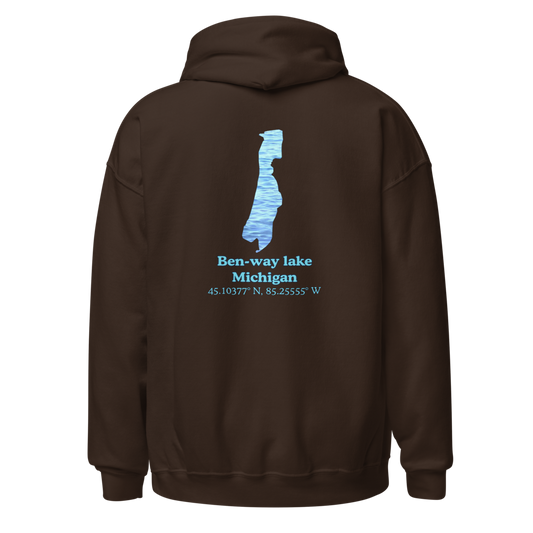 Ben-way lake Unisex Pullover Hoodie