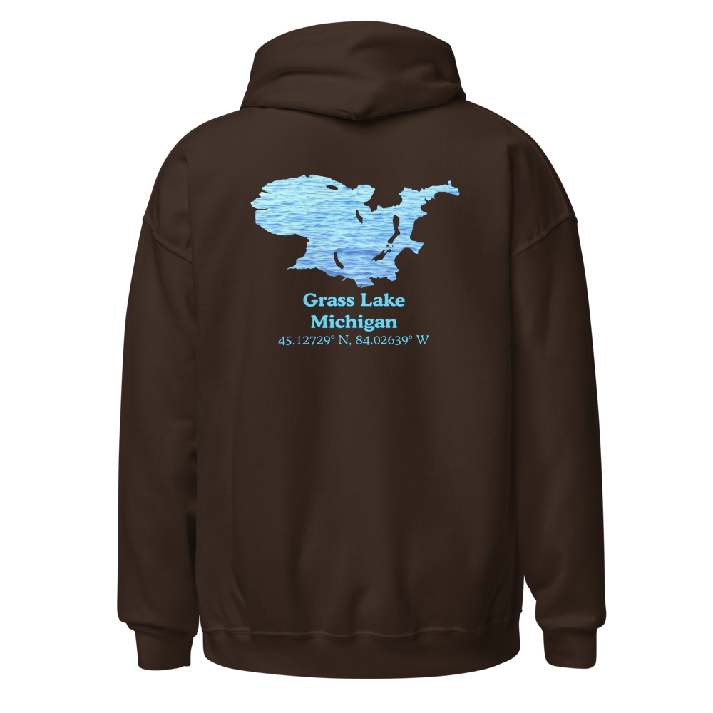Grass Lake Unisex Pullover Hoodie