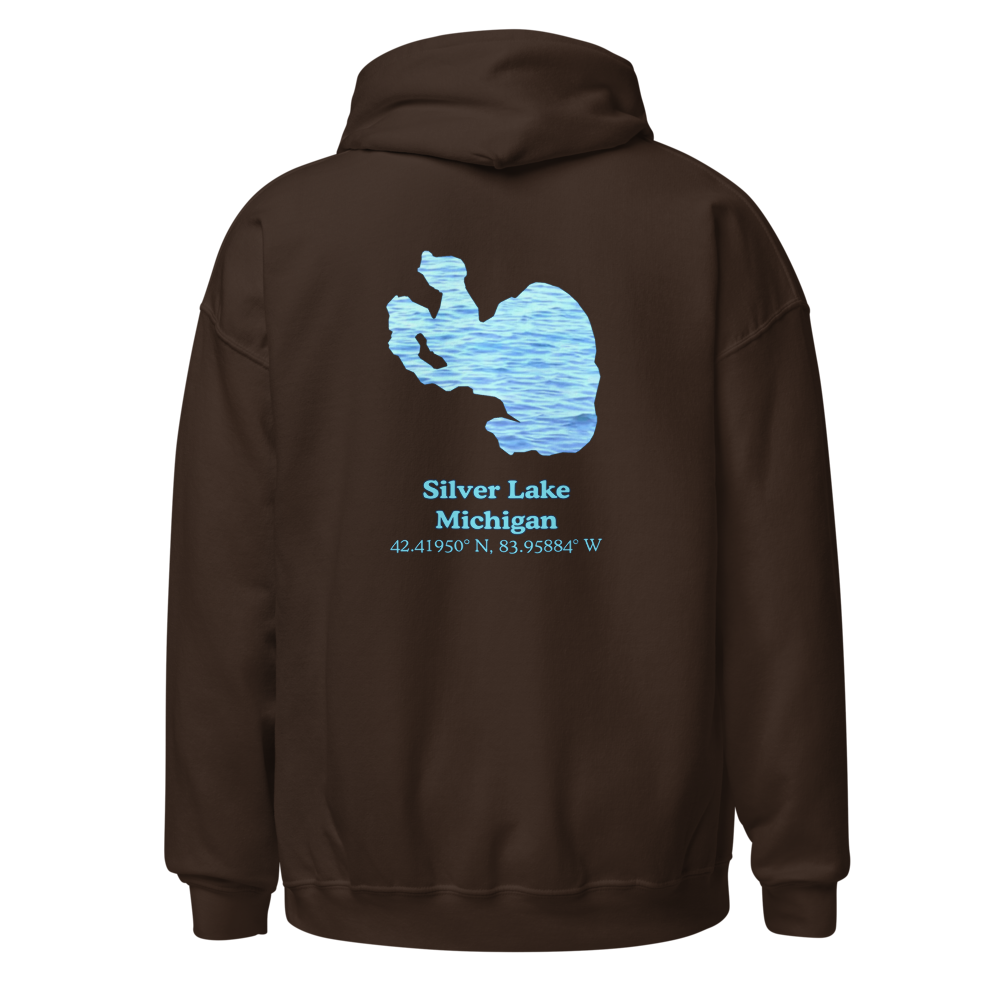 Silver Lake Unisex Pullover Hoodie