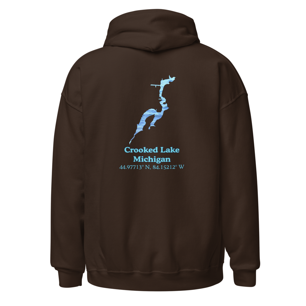 Crooked Lake Unisex Pullover Hoodie