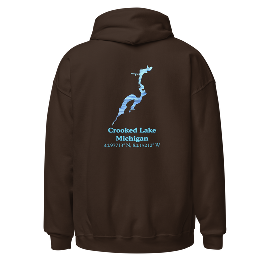 Crooked Lake Unisex Pullover Hoodie