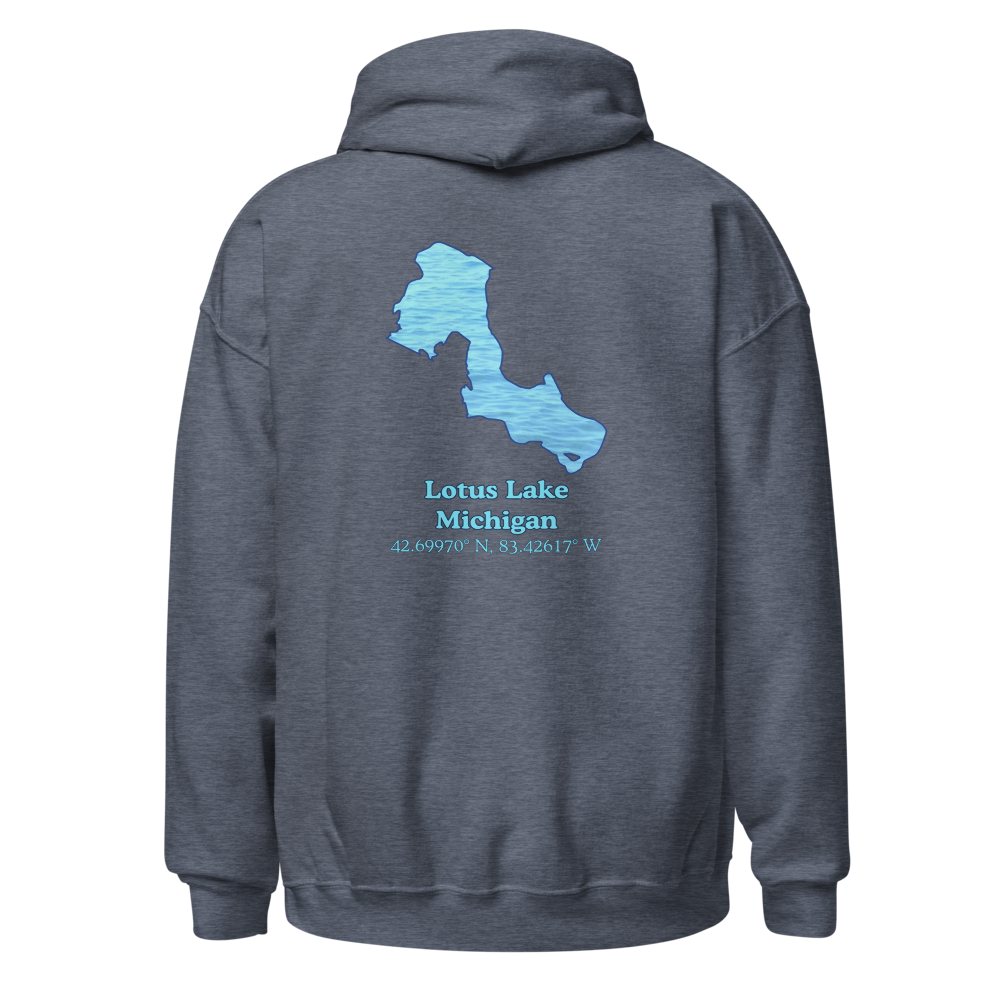 Lotus Lake Unisex Pullover Hoodie