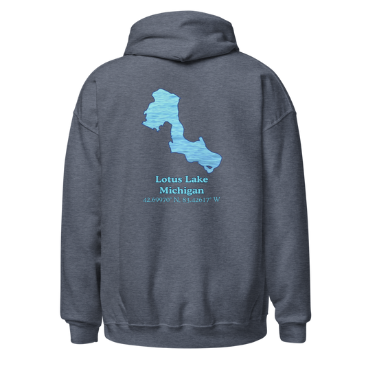 Lotus Lake Unisex Pullover Hoodie