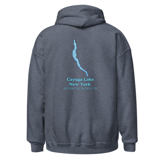 Cayuga Lake Unisex Pullover Hoodie