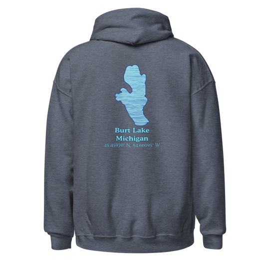 Burt Lake Unisex Pullover Hoodie