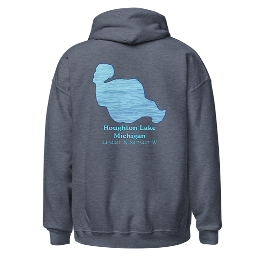 Houghton Lake Unisex Pullover Hoodie
