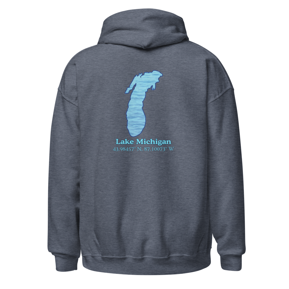 Lake Michigan Unisex Pullover Hoodie