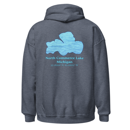 North Commerce Lake Unisex Pullover Hoodie