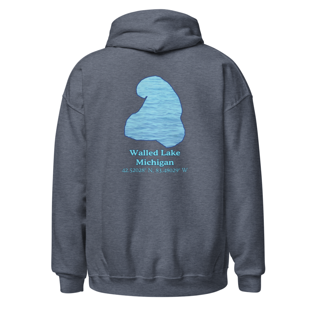 Walled Lake Unisex Pullover Hoodie