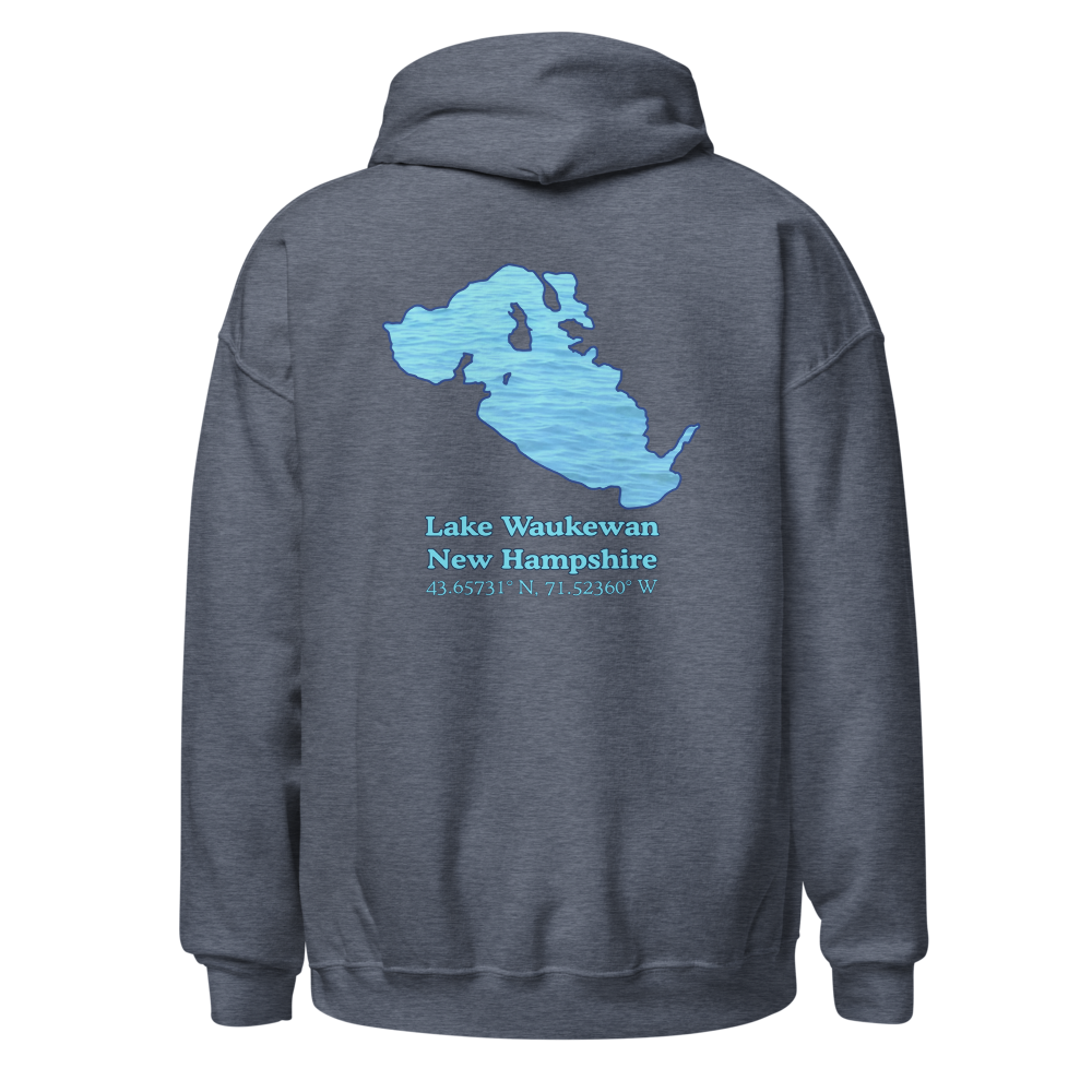 Lake Waukewan Unisex Pullover Hoodie
