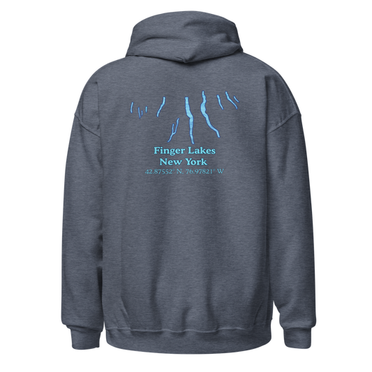 Finger Lakes Unisex Pullover Hoodie