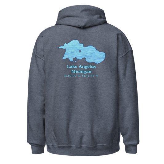 Classic Unisex Pullover Hoodie - Lake Angelus on back and We Lake You on front