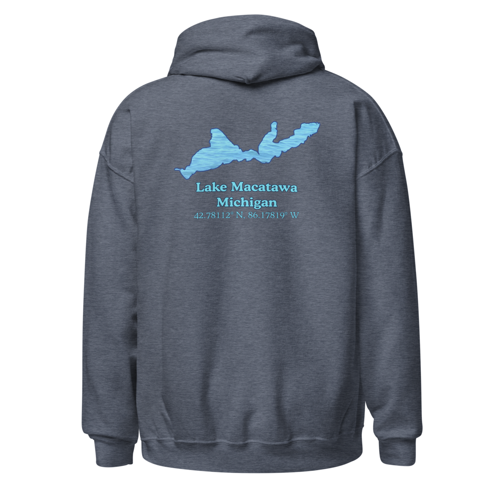 Lake Macatawa Unisex Pullover Hoodie