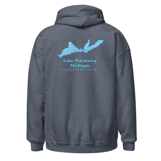 Lake Macatawa Unisex Pullover Hoodie
