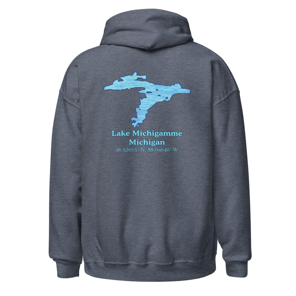 Lake Michigamme Unisex Pullover Hoodie