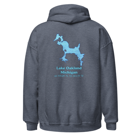 Lake Oakland Unisex Pullover Hoodie