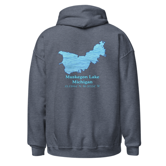 Muskegon Lake Unisex Pullover Hoodie