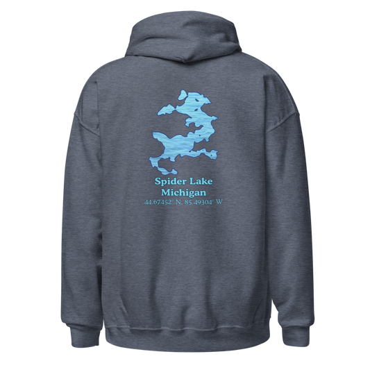 Spider Lake Unisex Pullover Hoodie