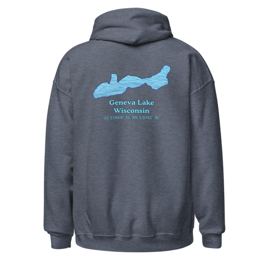 Geneva Lake Unisex Pullover Hoodie