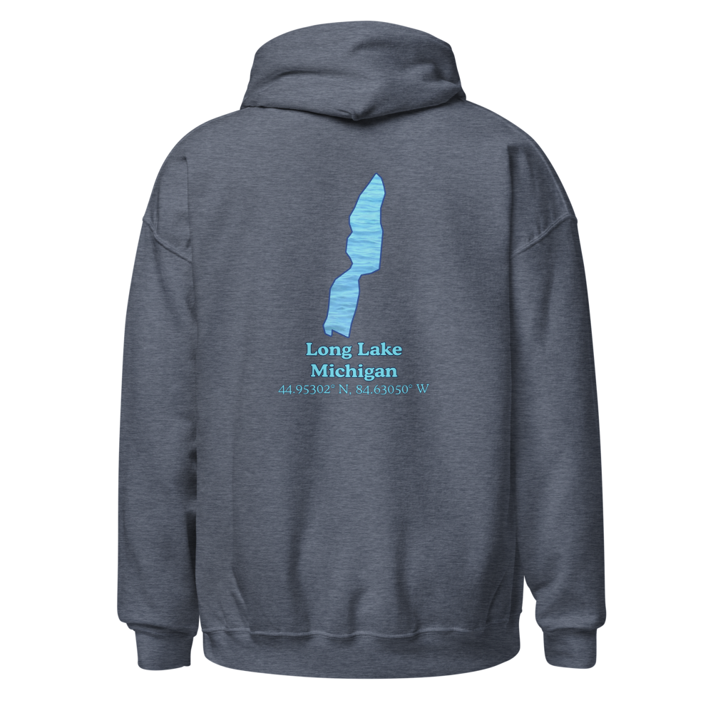 Long Lake Unisex Pullover Hoodie
