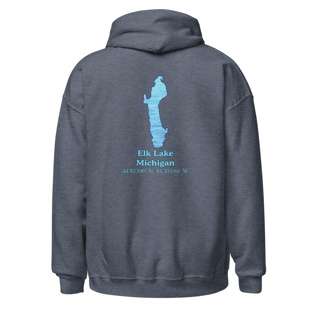 Elk Lake Unisex Pullover Hoodie