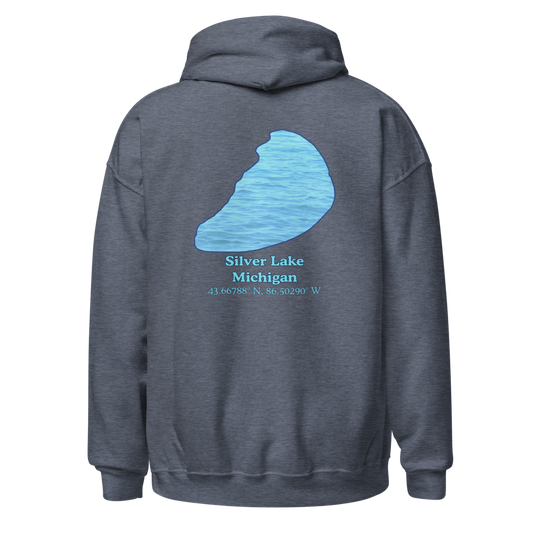 Silver Lake Unisex Pullover Hoodie